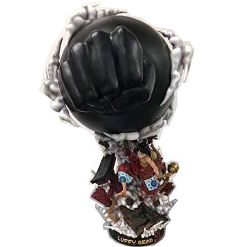 One Piece Monkey D. Luffy PVC Figure Model Kit 400mm Black-(Model:67W829NVD)