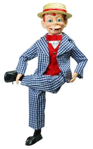 Mortimer Snerd, Famous Dummy Ventriloquist Doll, Who Acts Dumb. Created By Edgar Bergen for His Radio Show in the 30's & 40's. Comes w/BONUS E-Book 'How to Be a Ventriloquist', Detailed Step By Step Instructions to Learn Ventriloquism..