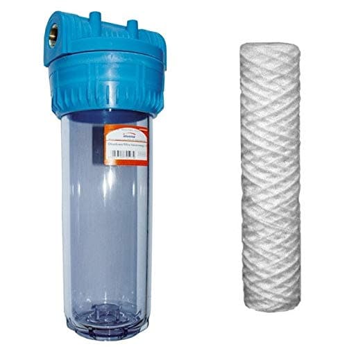 3/4" BSP Whole House Water Purifier Filter System Kit with Sediment Filter Included