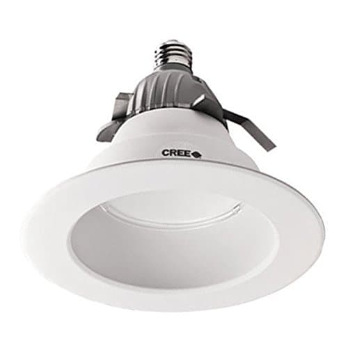Cree Lighting CR6-625L-40K-12-E26 LED Downlight, 6" Recessed 120V E26 Base 4000K Dimmable - 625 Lumens