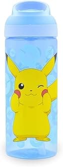 HOX POKEMON PIKACHU Reusable BPA free Kids Atlantic Water Hydration Bottle wi...