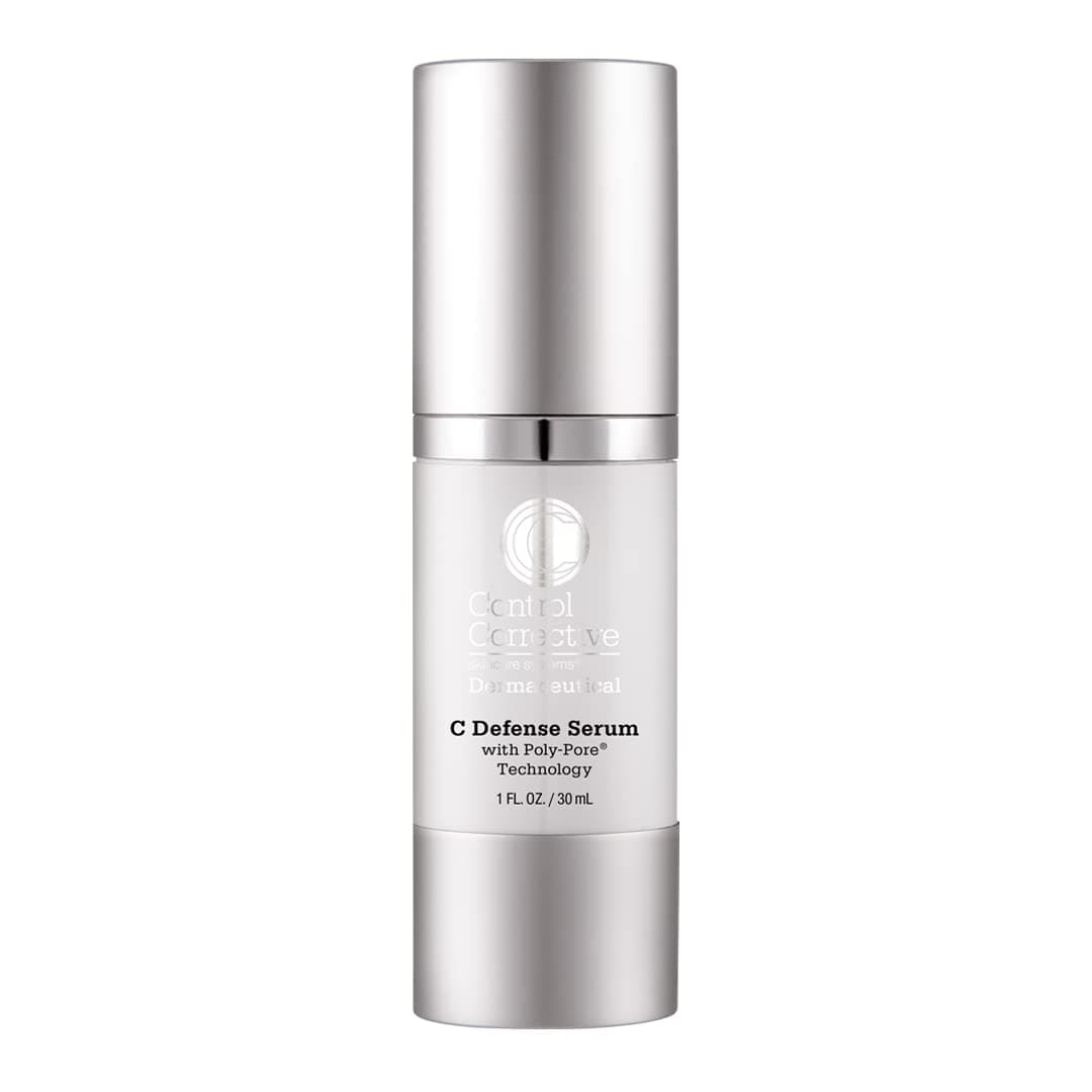 - CONTROL CORRECTIVE C Defense Serum With Poly-Pore Technology - Advanced Vitamin C Serum Plus Hyaluronic Acid, Poly Pore Delivery System, Time Releases Actives, Sustains Hydration Throughout The Day