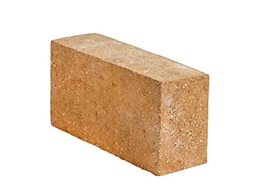 9 x 4.5 x 3" High Duty Fireclay Refractory Brick BOX OF 5