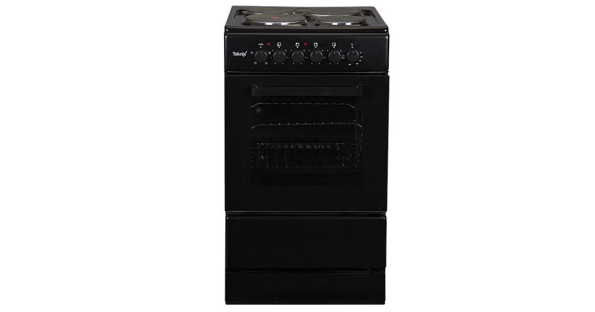 Teknix TK50SEB Black Electric Cooker