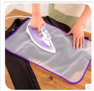 2 Pack Ironing Pads Protective Scorch Mesh Cloth,Melt Pressing Cloth for Easy Ironing Big Size