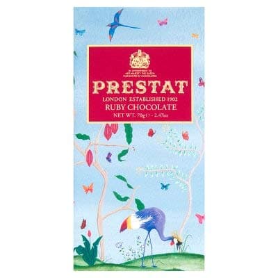 Prestat Ruby Chocolate Bar 70g (Pack of 5)