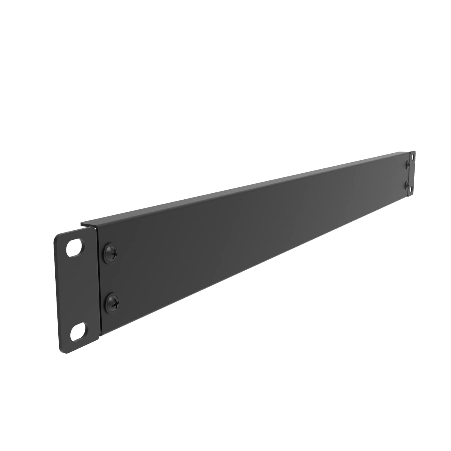 1U Rack Mount Blank Panel for 19-inch Server Rack Enclosure or Network Cabinet, Disassembled, Black(ABPA)