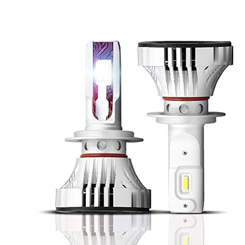 KATANA H7 LED Headlight Bulbs - CREE Chips Conversion Kit - 12000Lm 5090Lux 6500K Xenon White