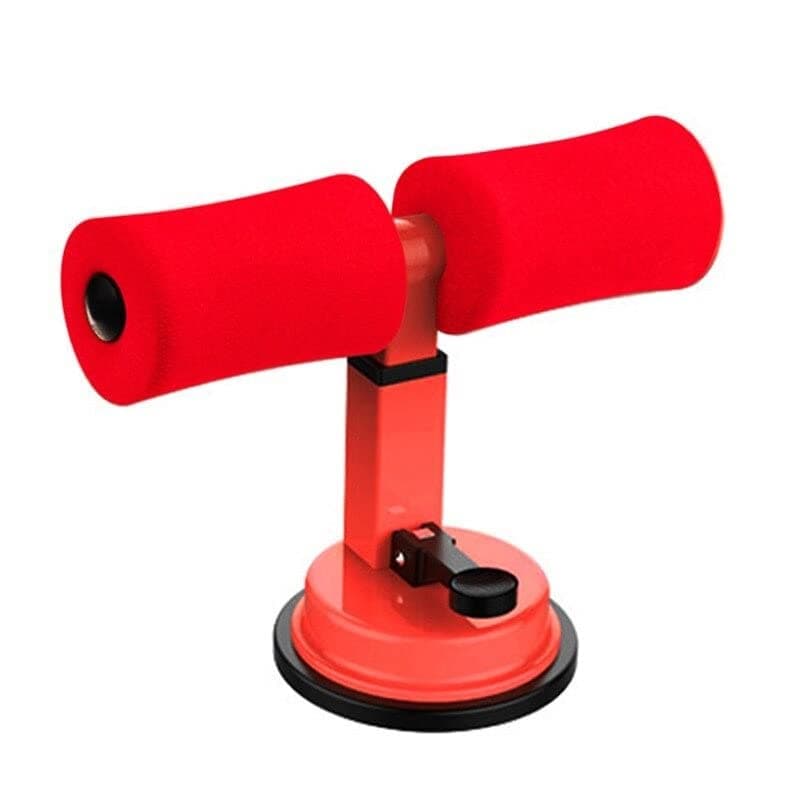 VIO Situp Bar Adjustable Self-Suction Sit-Up Exercise Equipment with Comfortable Cushioned Handle, Push-Ups Muscle Training Workout Abdominal Curl Machine, Weight Training Home Gym for Men Women