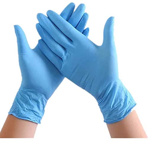 XVSSAA 50/100 Pcs Nitrile Rubber Gloves