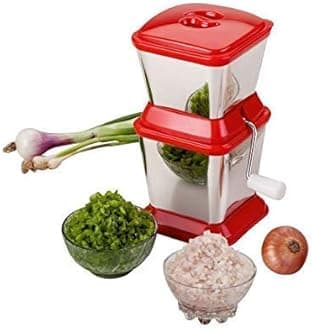 NETXE Multipurpose Onion, Chilly, Dry Fruit & Vegetable Chopper for Kitchen Stainless Steel Blade Jumbo Chilly Cutter [AS PR IMAGE]