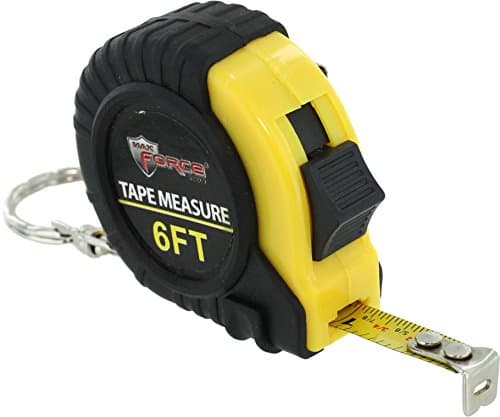 6ft Tape Measure Keychain by Diamond Visions