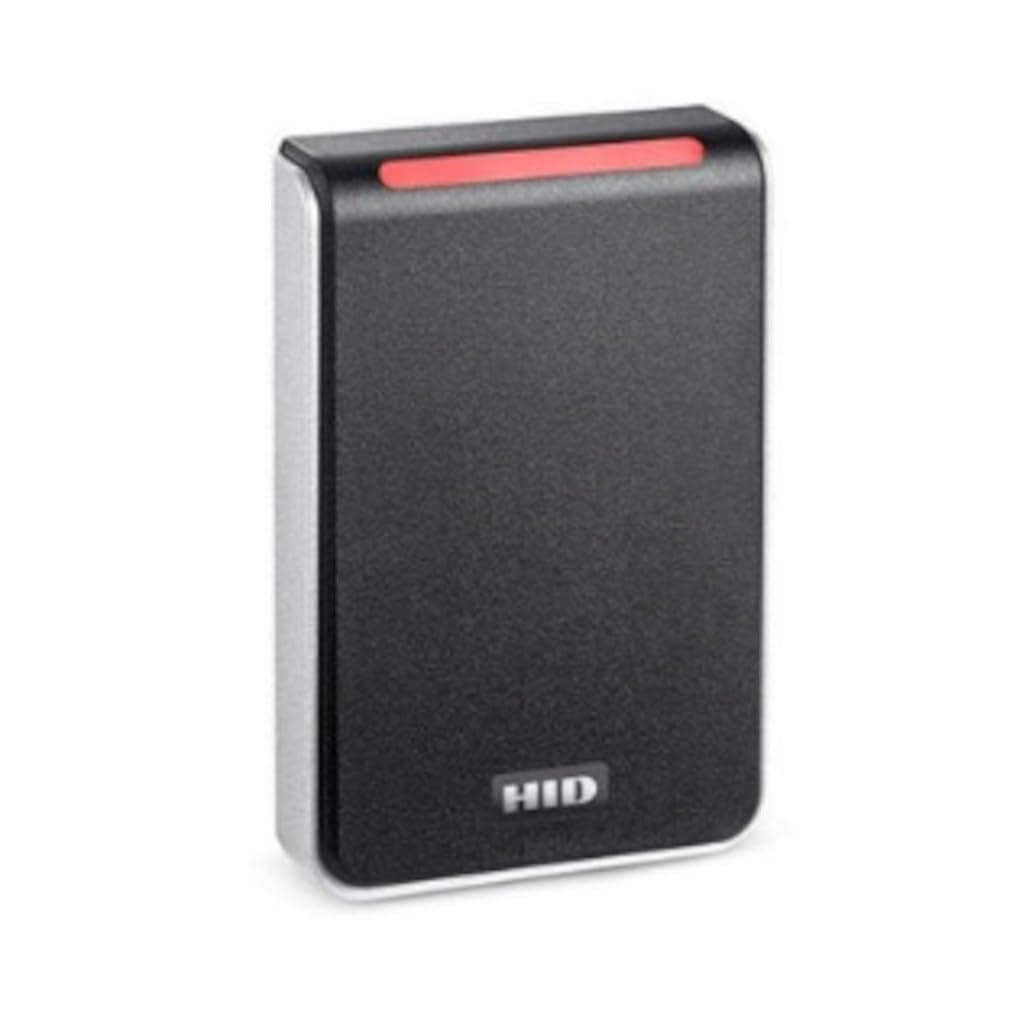 40NKS-T0-000000 Signo 40 Contactless Smart Card Reader, Multi-Technology, Mobile Ready, Wall Switch Mount, Pigtail, Black with Silver Trim