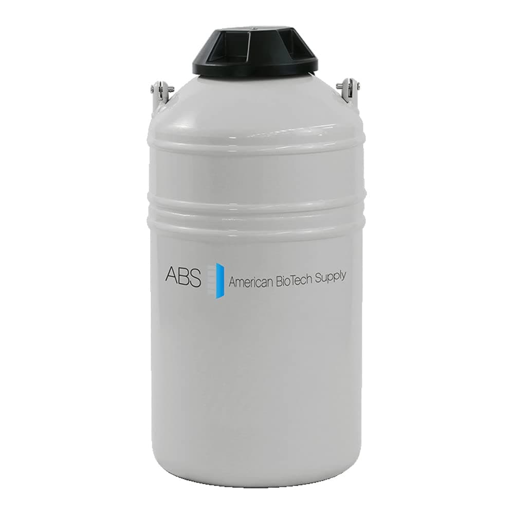 ABS-LD-5 Liquid Nitrogen Dewar, 6 Days Static Holding Time, 5 L Capacity, 462 mm H x 222 mm Diameter