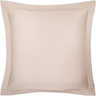 Triomphe Pierre Euro 26 x 26 in Sham - Extra Soft and Warm Luxury Sheets, 100% Natural Organic French Bed Linens - Breathable and Durable