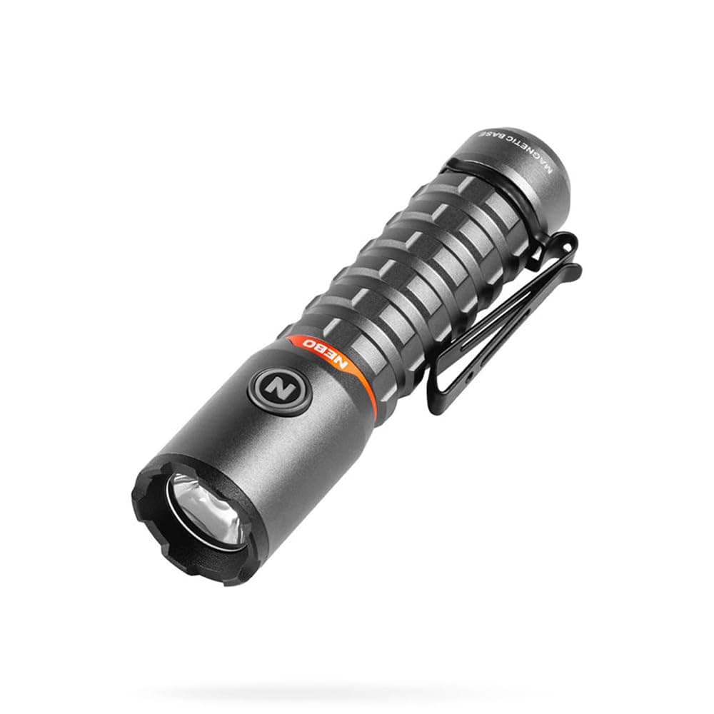 Torchy 2K | 2,000 Lumen Rechargeable Flashlight | 5 Lighting Modes With Magnetic Charging Dock, One Size
