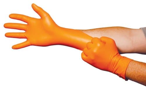 High Five Blaze 10.5" Nitrile Exam Gloves 1000 Count Case Size: Large