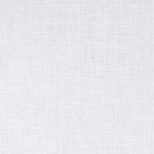 Medium Weight Linen White, Fabric by the Yard