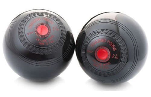 BLACK DELUXE CROWN GREEN BOWLS