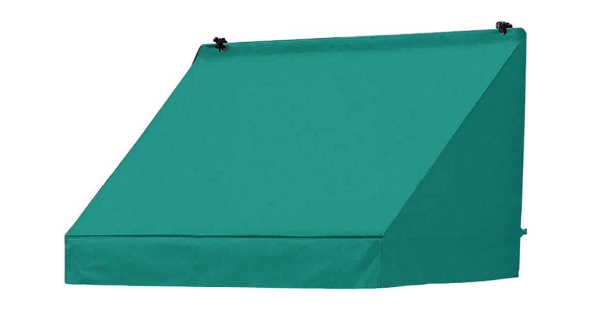 Replacement Cover for Classic Awning - 4-Feet Width (Forest Green)