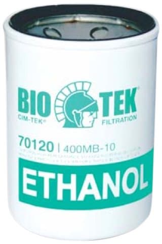 Cim-Tek 70120 (400MB-10) Filter, Maximum Working Pressure 50 PSI, Microglass Media, 10 μm, 25 GPM, 1-1/2" NPT
