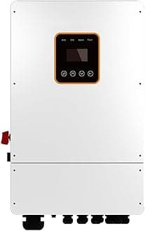 8kW Hybrid Solar Inverter 48V DC to 120V/240V AC, Split Phase Pure Sine Wave Inverter with MPPT Charger Controller, Support Parallel, for LiFePO4/Li/Lead-acid Battery with UL Certification