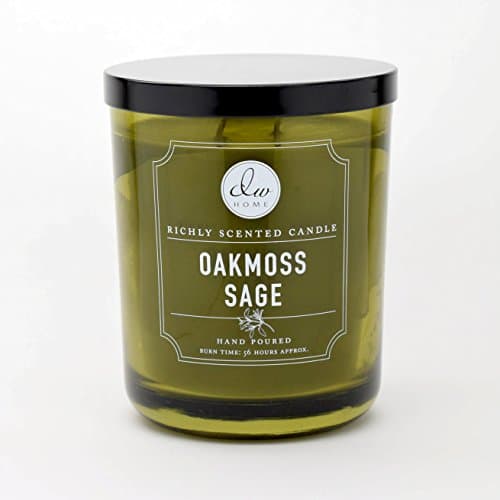 DW Home Large Triple Wick Candle, Oak Moss Sage