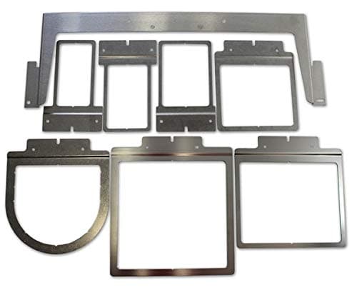 Original Fast Frames X-Change 7 in 1 Hoops for Brother Entrepreneur Pro PR1000e PR1000 & Baby Lock Enterprise BNT10L BNT10 Ten Needle Embroidery Machines & World Weidner Sticky Stabilizer 10"x10Yds Roll