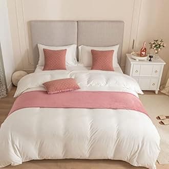 Bed Runner King Size,Pink Bed Runner For of Luxury Hotel Grade 180X45cm for 1.2m Bed
