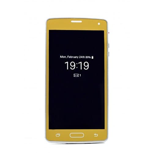 Galaxy Stun Gun Rechargeable Battery Led Tactical Flashlight/Micro USB Cord, Gold