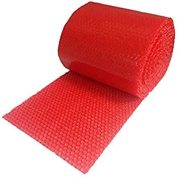 1 x Roll - Antistatic RED Bubble Wrap Size : Wide 30" 750mm x 10m. Ideal for Providing Physical Protection in Transit by Electrostatic Free Fast Shipping