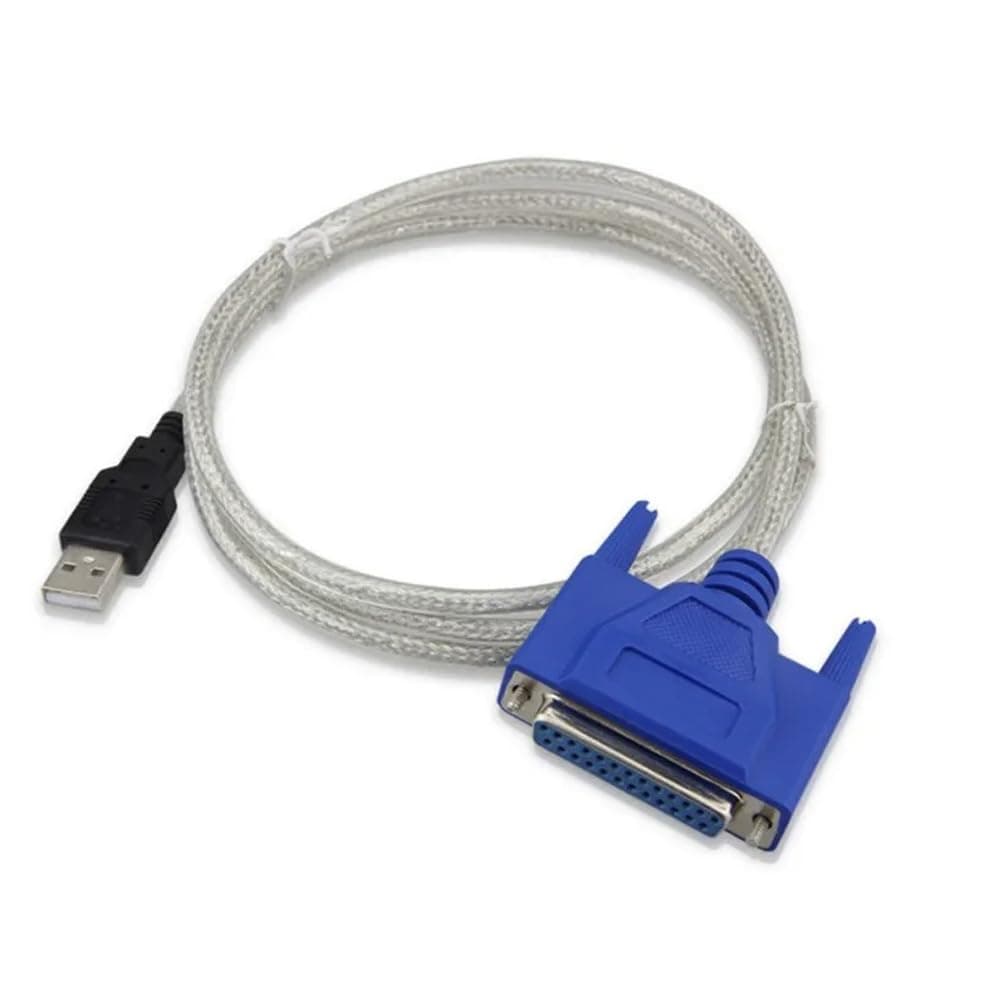 axGear High Quality DB25 USB to Female Parallel IEEE 1284 Printer Adapter Cable Cord
