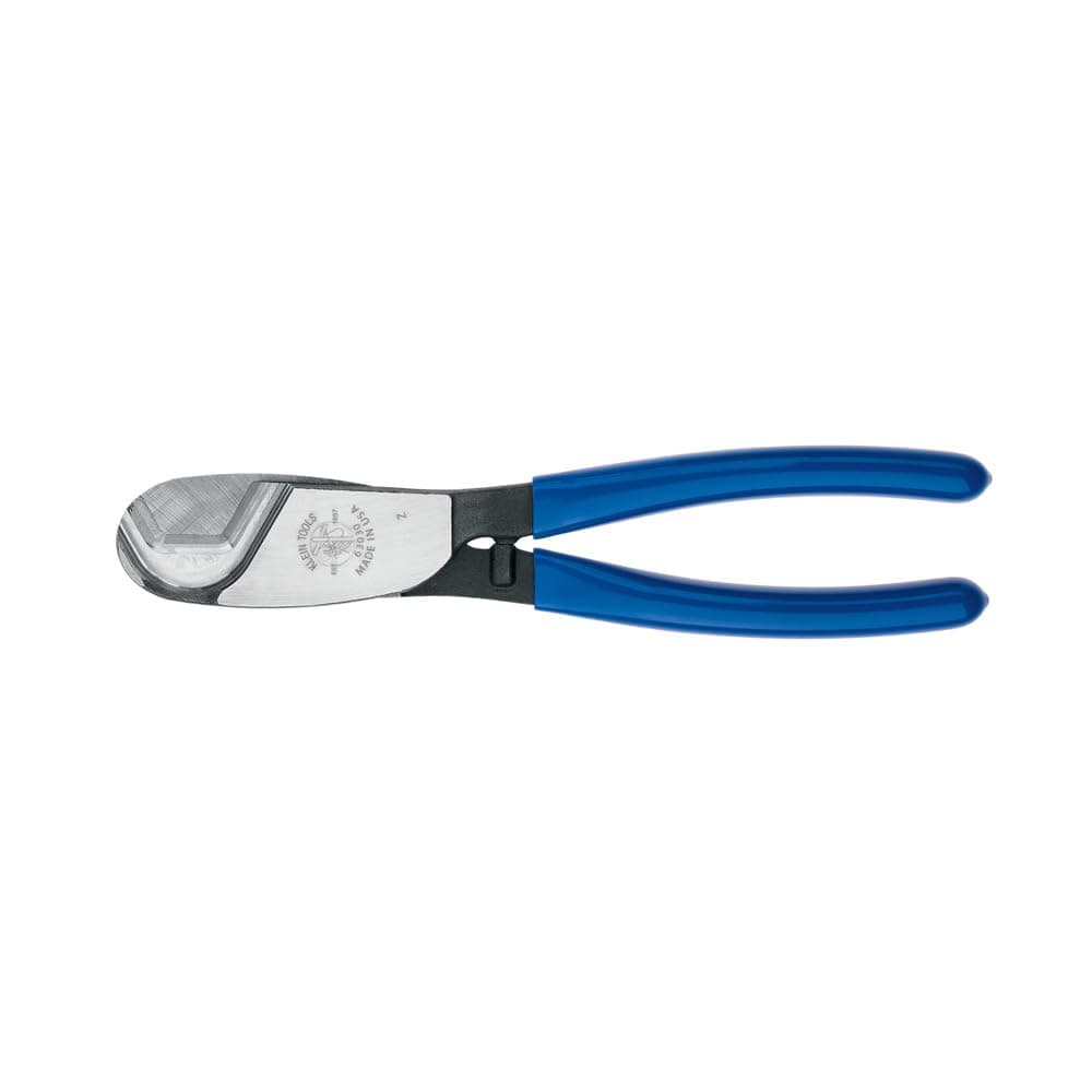 63030 Cable Cutter, Coaxial Cable Cutter cuts up to 1-Inch Aluminum and Copper Coaxial Cable with One-Hand Shearing, Blue
