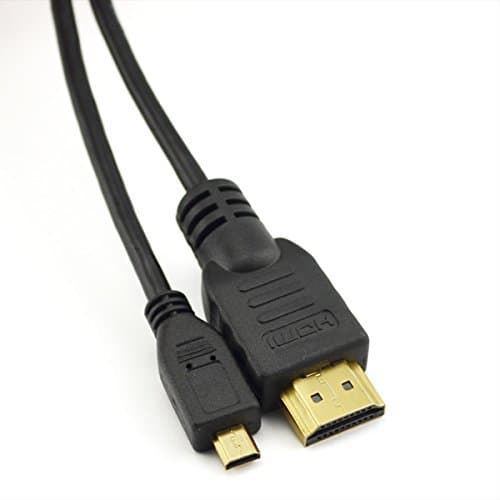 Premium Micro Hdmi to Hdmi Cable to Connect E-Readers/Tesco HUDL to TV LCD HDTV