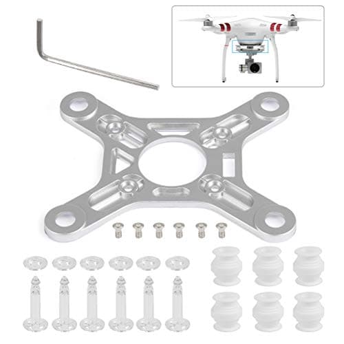 YANSHON Flight Controller Vibration Dampener, Professional Advanced Anti-Vibration Gimbal Mounting Plate for DJI Plantom 3 Standard, Replacement Anti-Vibration Shock Absorbing Board