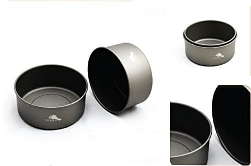 2pcs TOAKS Titanium 380ml Bowl Set