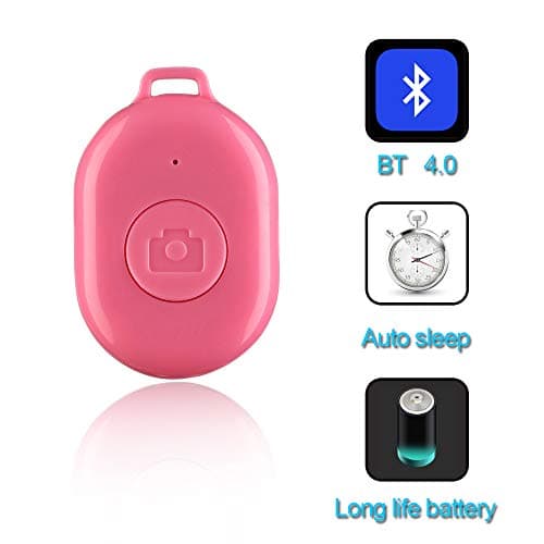 SelfieCom Wireless Camera Selfie Timer One Key Remote Shutter Wireless Remote Control for iOS&Android Smartphones