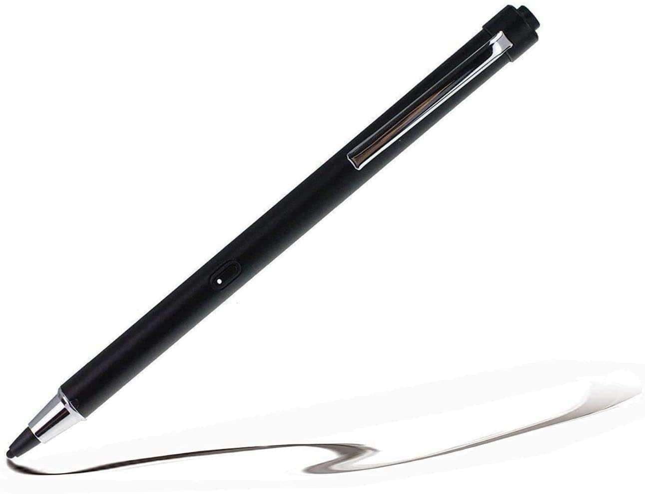 BroonelBlack Fine Point Digital Active Stylus Pen - Compatible With Cheerjoy Android 12 Tablet 10 inch