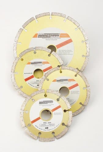 Mannesmann M 1245-178 Diamond Cutting Disc Segmented 180 mm Diameter