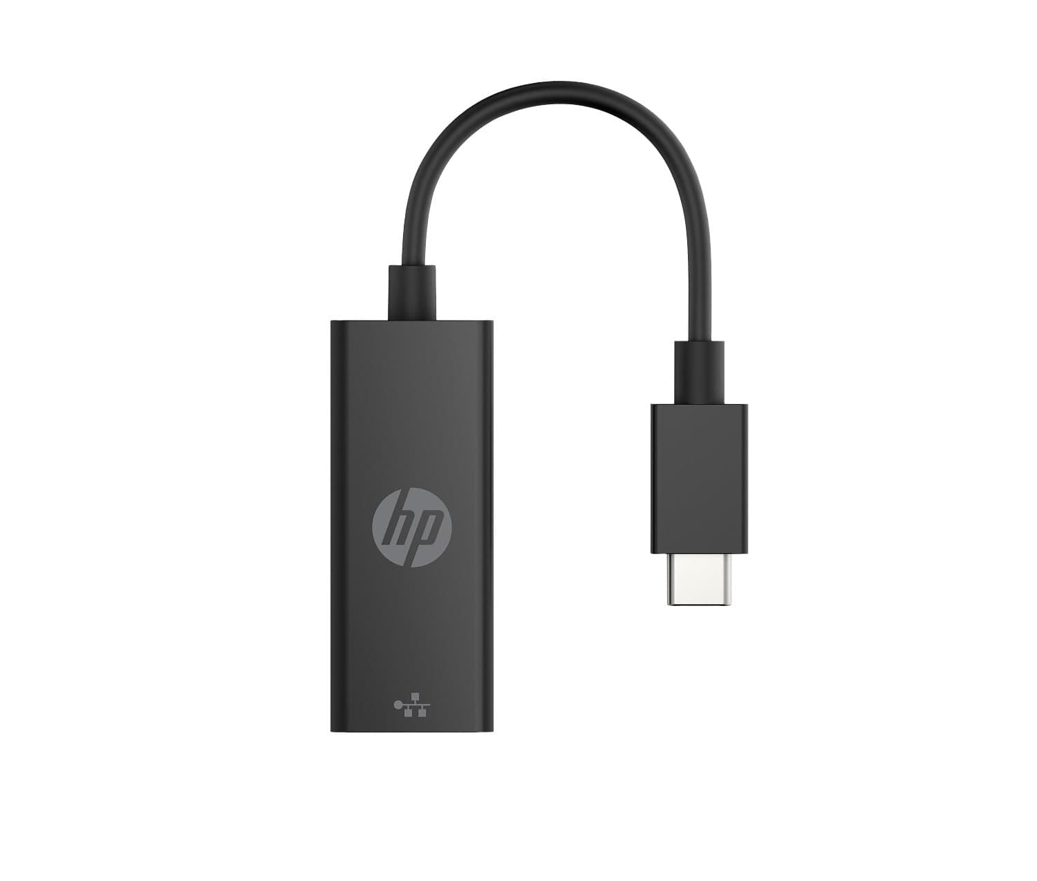HP USB-C to RJ45 Network Adapter with Status LED Black