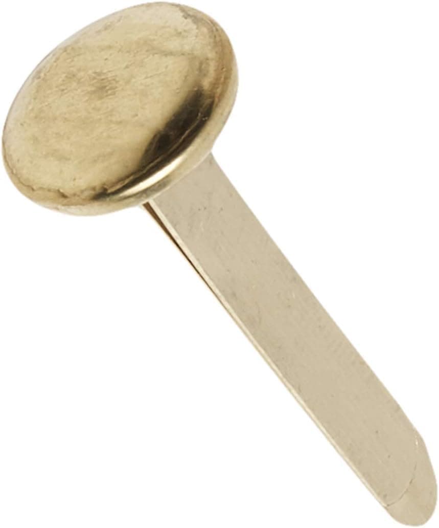 Acco Solid Brass Fasteners, 1 1/4 Inch Capacity, 100 Count, (A7071505)