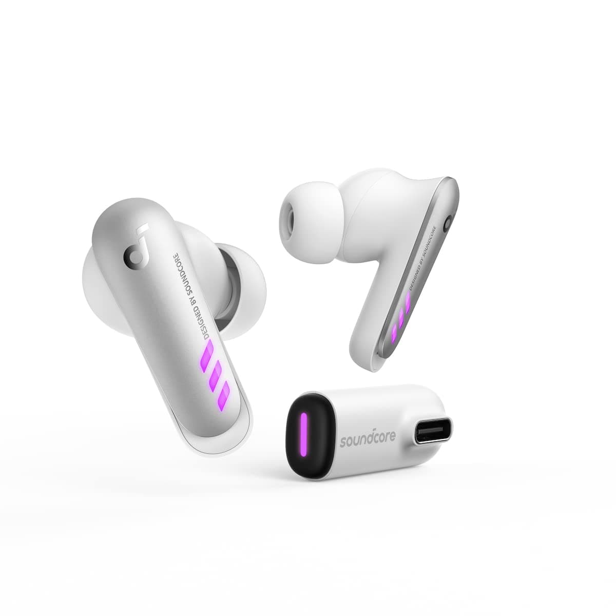 VR P10 Wireless Gaming Earbuds, Authorized Meta/Oculus Quest 2 Accessories, 30ms Low Latency, Dual Connection, Bluetooth, 2.4GHz Wireless, USB-C Dongle, PS4, PS5, PC, Switch Compatible