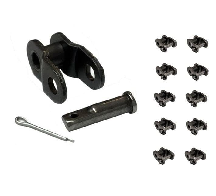 Jeremywell 10 Pieces #415 Offset Link 1/2 Link, Half Link, Crank Link, Motorized Bicycle
