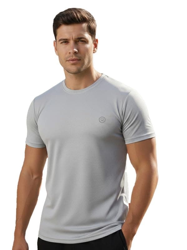 Gym T Shirts for Men Workout Activewear Solid Quick Dry Sports Tshirt for man Breathable Lightweight Half Sleeve Regular Fit Round Neck Running Boys T Shirt