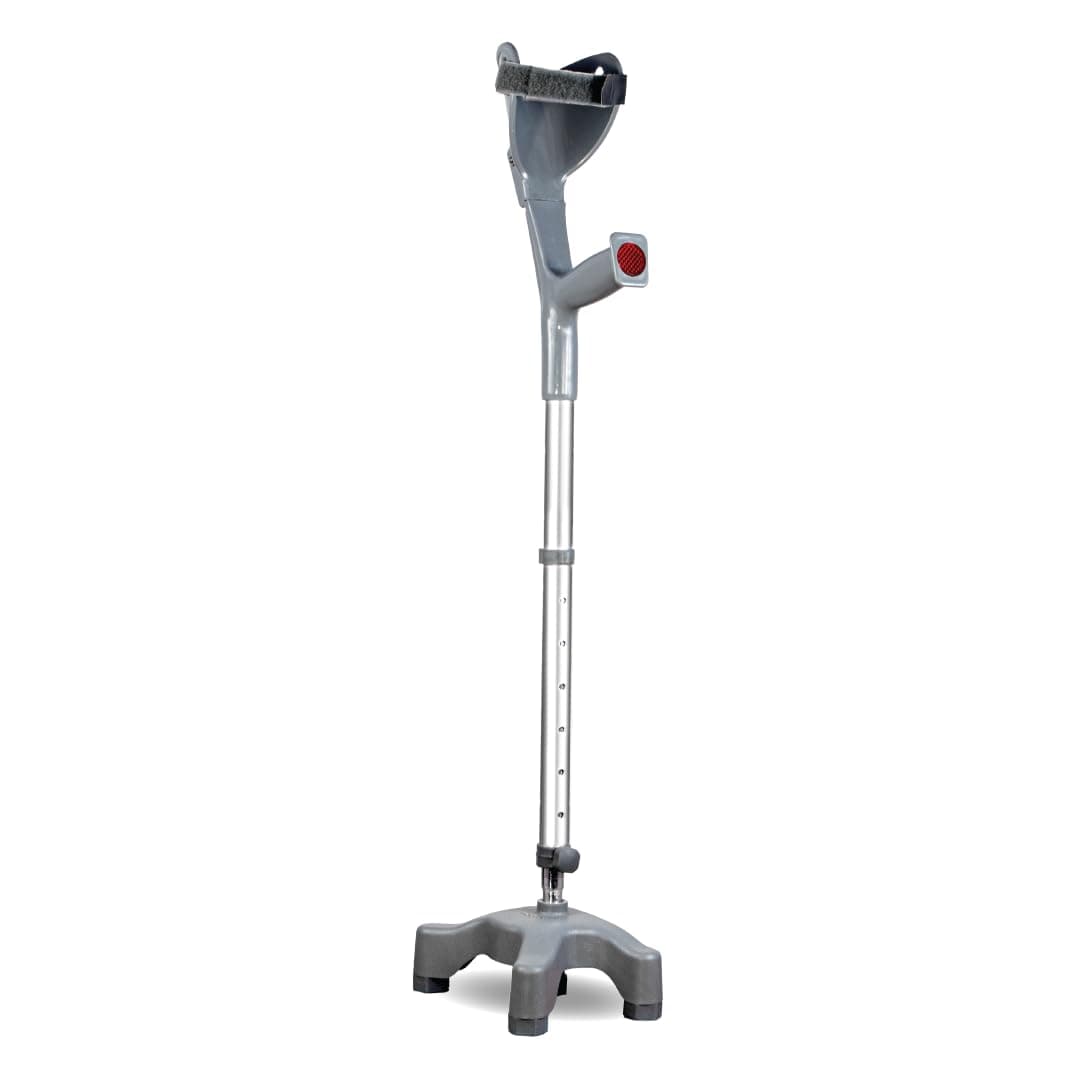 Vissco Astra Max Elbow Crutches - Quadripod Base (Single)