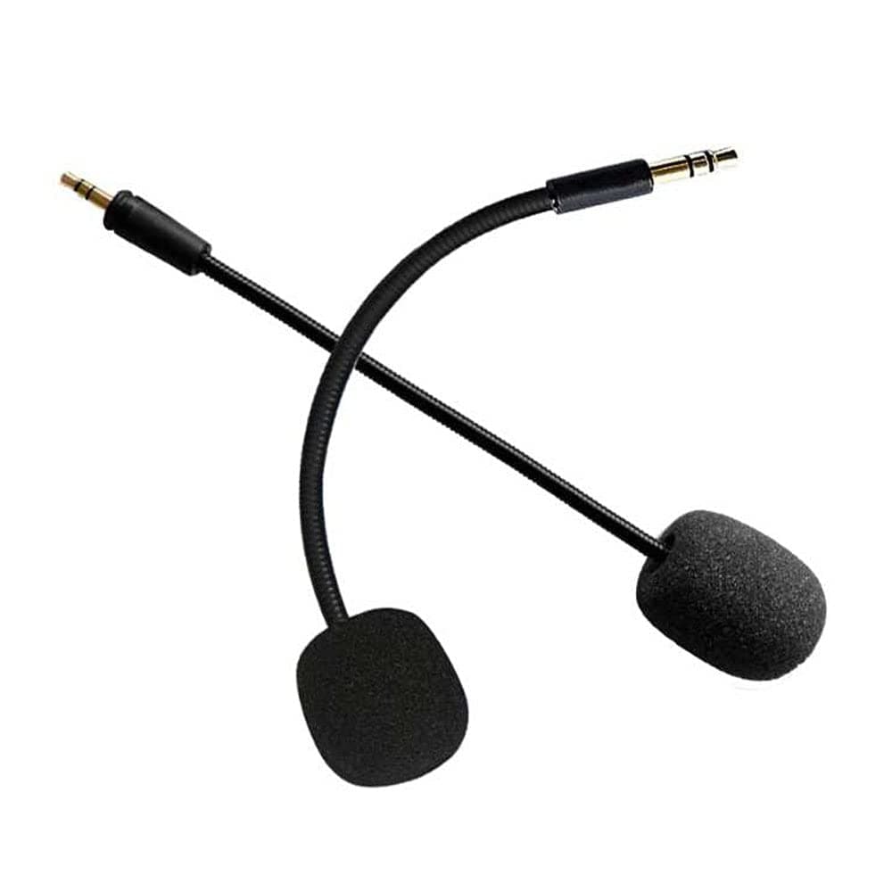 AMYYMATurtle Beach Mic Replacement - 2 PCS 3.5mm Detachable Game Microphone Boom for Turtle Beach Xbox One 400 420x 450 500p 520 Recon 50x 50p 50 60p 150 Gaming Headset