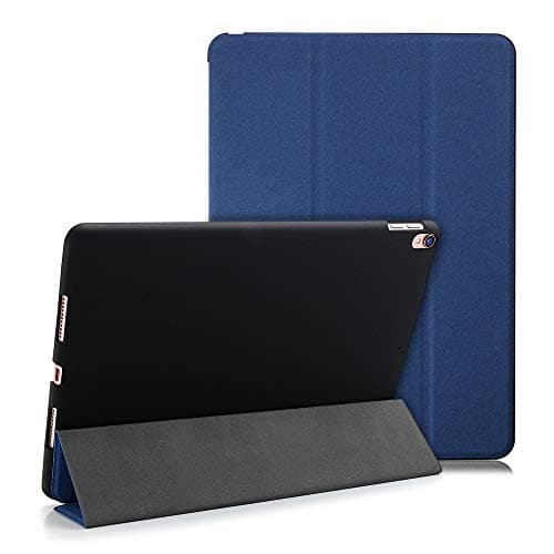 Maxace iPad Air 3 / iPad Pro 10.5 Case, Slim Trifold Stand Folio Protective Cover Case Lightweight Smart Case for iPad Air 3rd Gen 10.5" - Blue