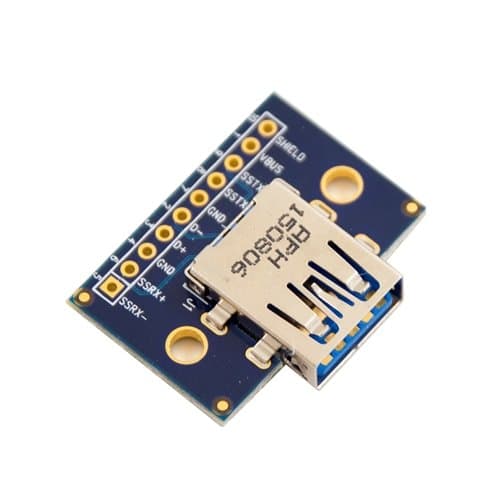 USB 3.1 Type A Female Receptacle Breakout Board