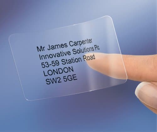 Avery Printable, Customisable Address Mailing Labels, Inkjet Printers, 21 Labels per A4 Sheet, 210 Labels, Quickdry (J8560)