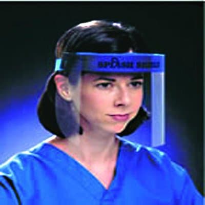 SPL4505BX - Full Face Shield, 7-1/2, 13 Impenetrable Foam Barrier